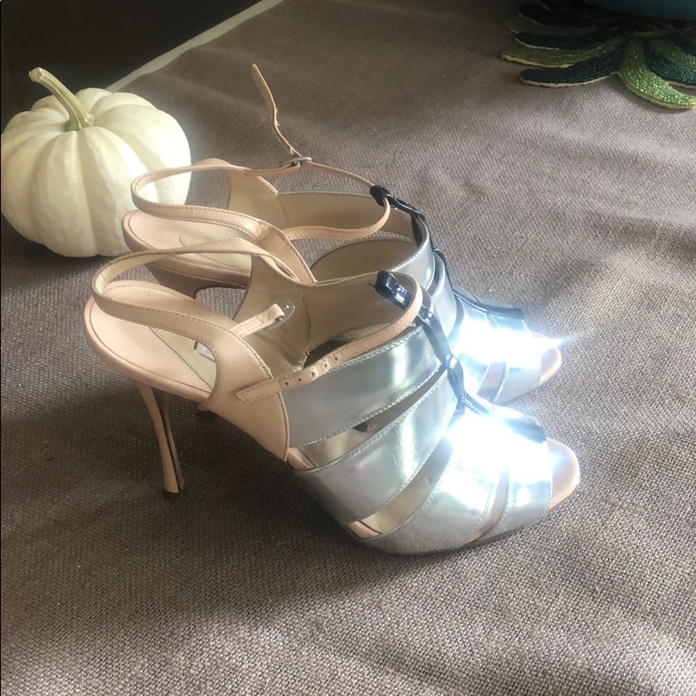 Nicholas Kirkwood - Metallic multi-strap sandals